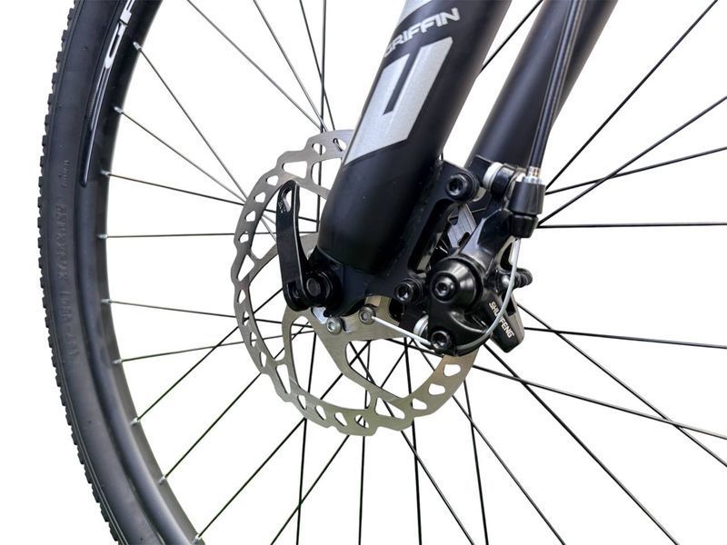 Велосипед гірський Griffin Power 27.5" сріблястий матовий 27,5-GRIFFIN-POWER-17-MS фото
