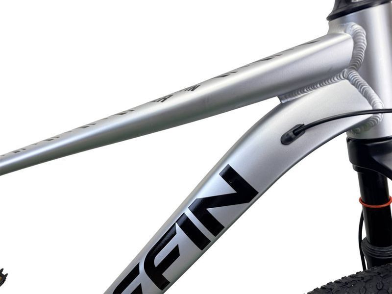 Велосипед гірський Griffin Power 27.5" сріблястий матовий 27,5-GRIFFIN-POWER-17-MS фото