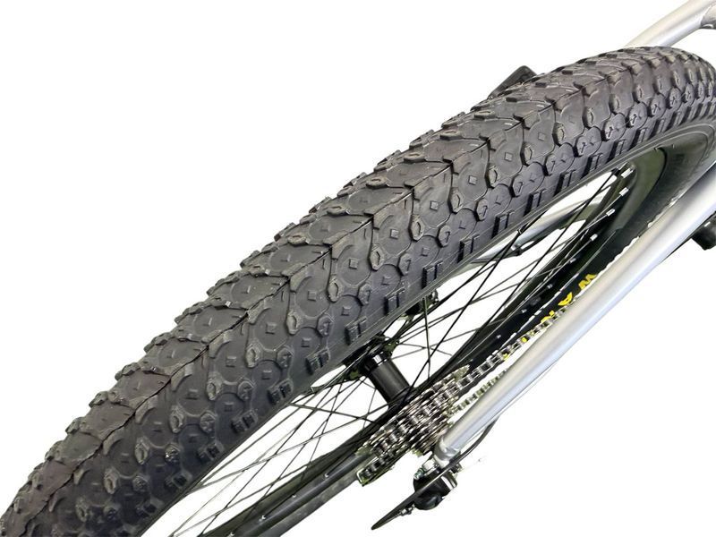 Велосипед гірський Griffin Power 27.5" сріблястий матовий 27,5-GRIFFIN-POWER-17-MS фото