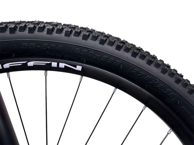 27.5" Велосипед Griffin Turbo Pro S/M 16" чорно-червоний 27.5-GRIFFIN-TURBO-PRO-16-B-R фото