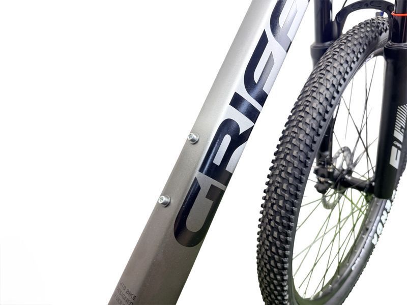 27.5" Велосипед Griffin Turbo Pro S/M 16" сіро-сріблястий 27.5-GRIFFIN-TURBO-PRO-16-GY-SL фото