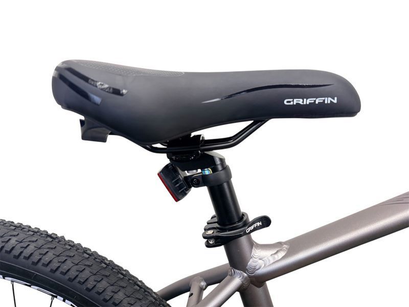 27.5" Велосипед Griffin Turbo S/M 16" сірий матовий 27.5-GRIFFIN-TURBO-16-GY фото
