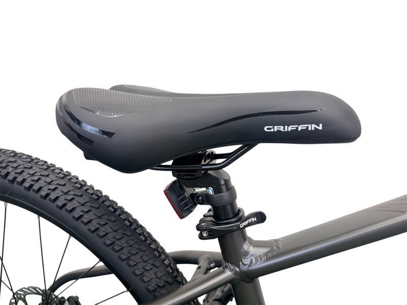 26" Велосипед Griffin Turbo Pro S 15" сіро-сріблястий 26-GRIFFIN-TURBO-PRO-15-GY-SL фото